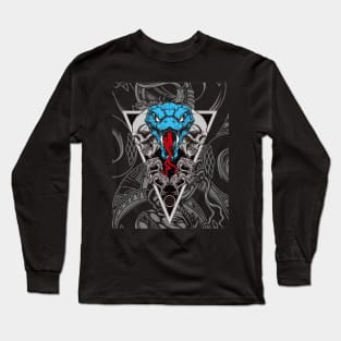 Blue Cobra Long Sleeve T-Shirt